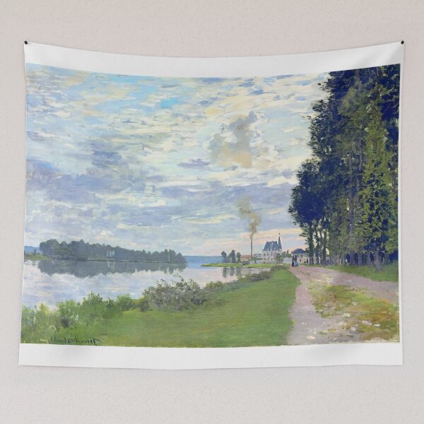 Item preview, The Promenade at Argenteuil 02   1872 by Claude Monet designed and sold by GabyddAlessandr.