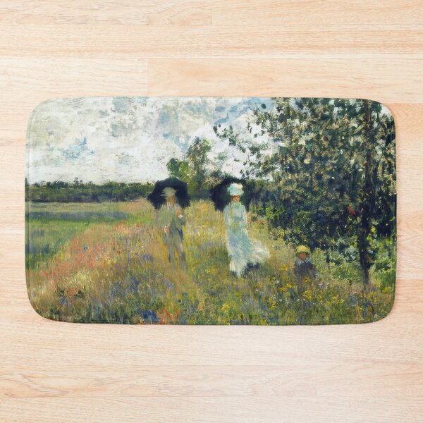 Item preview, The Promenade near Argenteuil   1875 by Claude Monet designed and sold by GabyddAlessandr.