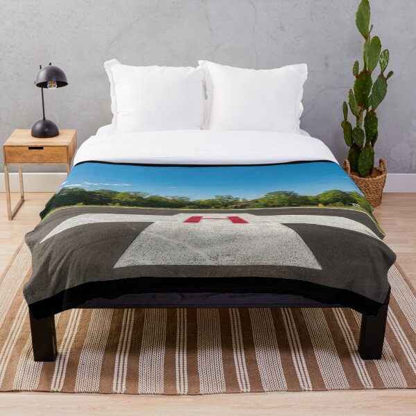 Item preview, Helipad Rural Setting on a beautiful summer day designed and sold by Roxane Bay.