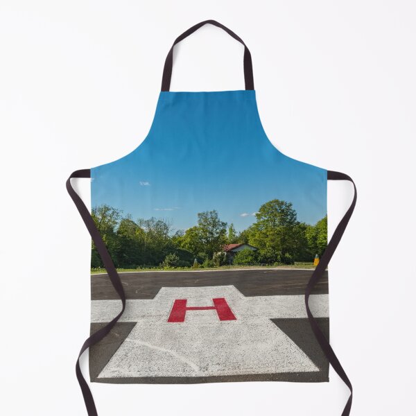 Item preview, Helipad Rural Setting on a beautiful summer day designed and sold by Roxane Bay.