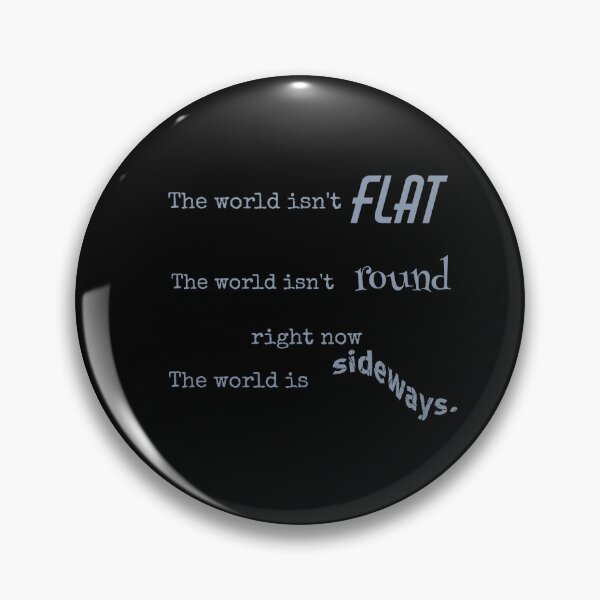 Item preview, World is Sideways  designed and sold by JaygiesDesign.
