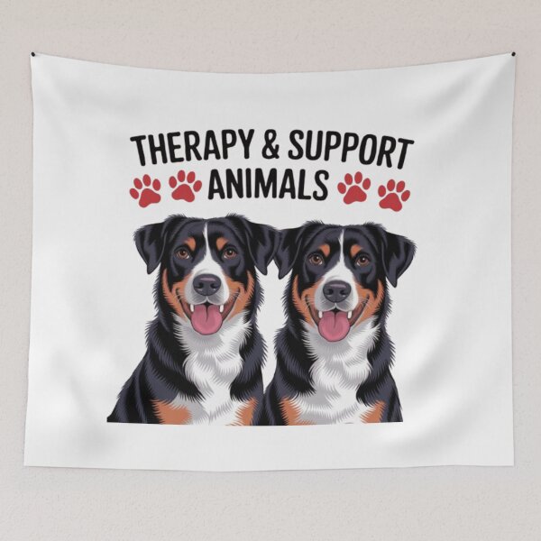 Item preview, Therapy & Support Animals- Healing Paw Prints Comfort Design designed and sold by WGBTee.