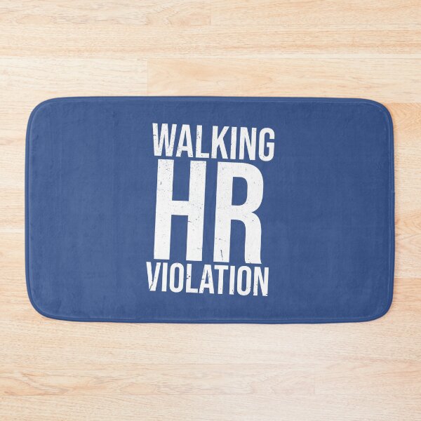 Item preview, JUL-85 Walking HR Violation Humor T Shirts With Sayings designed and sold by noberic.
