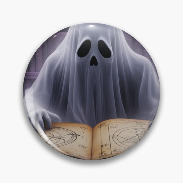 Item preview, Ghost in a haunted library designed and sold by Uglyandcute.