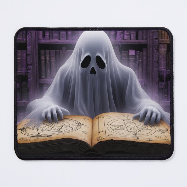 Item preview, Ghost in a haunted library designed and sold by Uglyandcute.