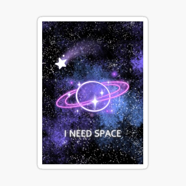 Item preview, Space artwork designed and sold by MakeItSketch.