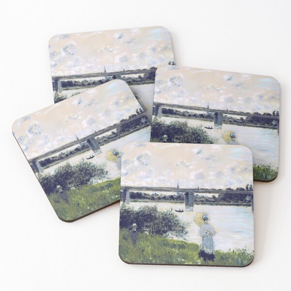 Item preview, The Promenade near the Bridge of Argenteuil   1874 by Claude Monet designed and sold by GabyddAlessandr.