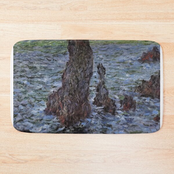 Item preview, The Pyramids at Port Coton   1886 by Claude Monet designed and sold by GabyddAlessandr.