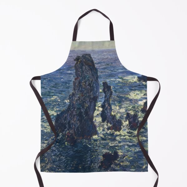 Item preview, The Pyramids Cliffs at Belle Ile 1881 by Claude Monet designed and sold by GabyddAlessandr.