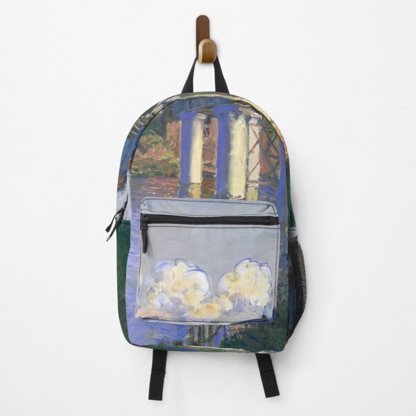 Item preview, The Railway Bridge at Argenteuil 1874 by Claude Monet designed and sold by GabyddAlessandr.