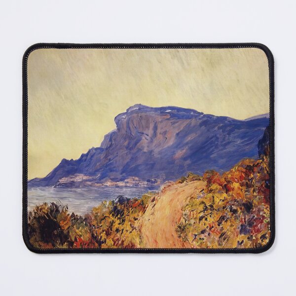 Item preview, The Red Road at Cap Martin near Menton   1884 by Claude Monet designed and sold by GabyddAlessandr.