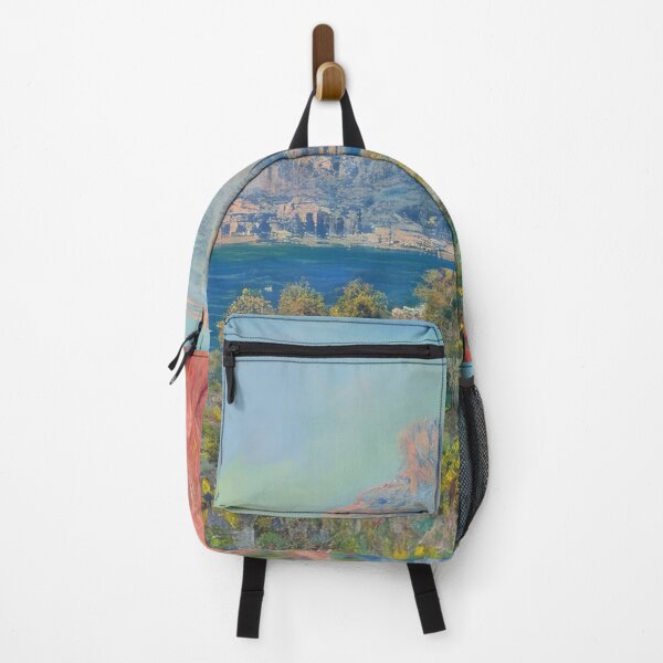 Item preview, The Red Road near Menton 1884 by Claude Monet designed and sold by GabyddAlessandr.