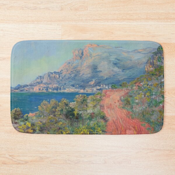 Item preview, The Red Road near Menton   1884 by Claude Monet designed and sold by GabyddAlessandr.