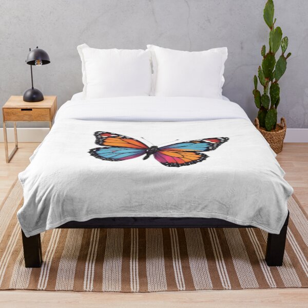 Artikelvorschau, Bunter Schmetterling – Lebendige, von der Natur inspirierte Kunst entworfen und verkauft von Pixel--Threads.