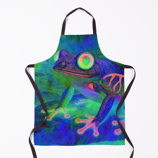 Item preview, Neon frog in dream world designed and sold by Sigtrix.