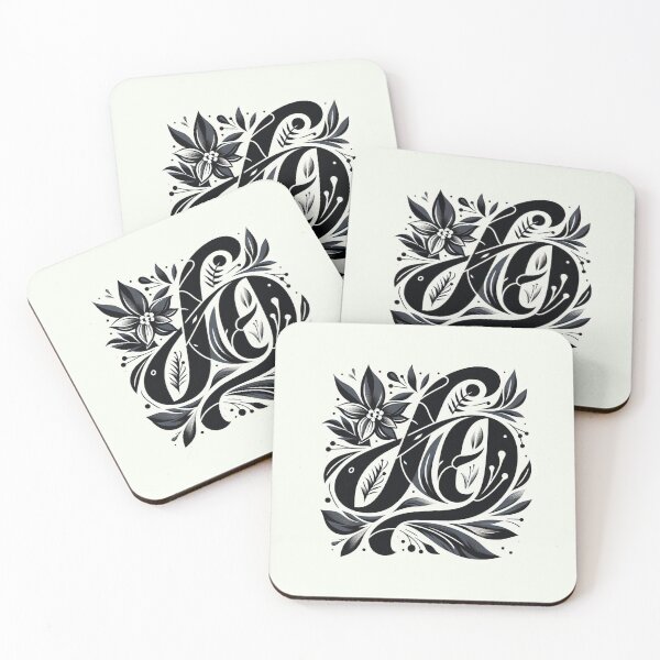 Item preview, Art Nouveau Leaf Font designed and sold by PuifaiiRWP.