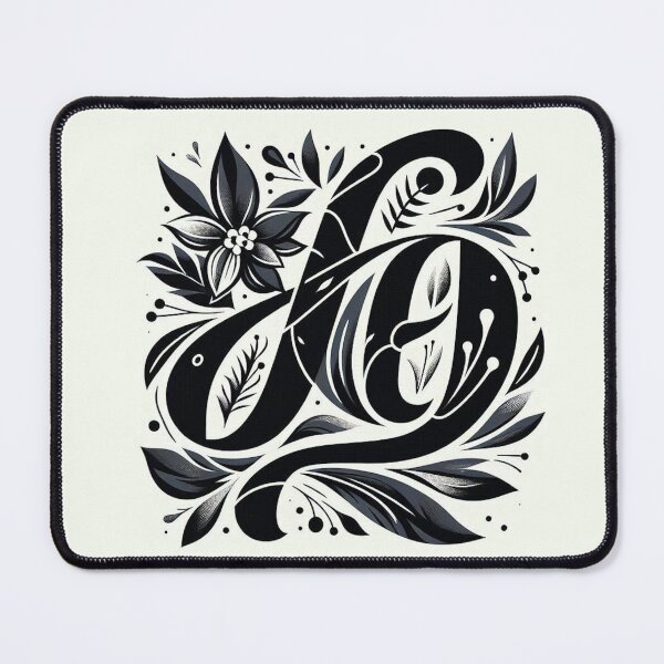 Item preview, Art Nouveau Leaf Font designed and sold by PuifaiiRWP.