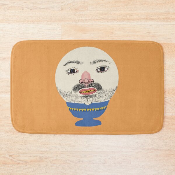 Item preview, Egg face - thick moustache designed and sold by Micki Moxie.
