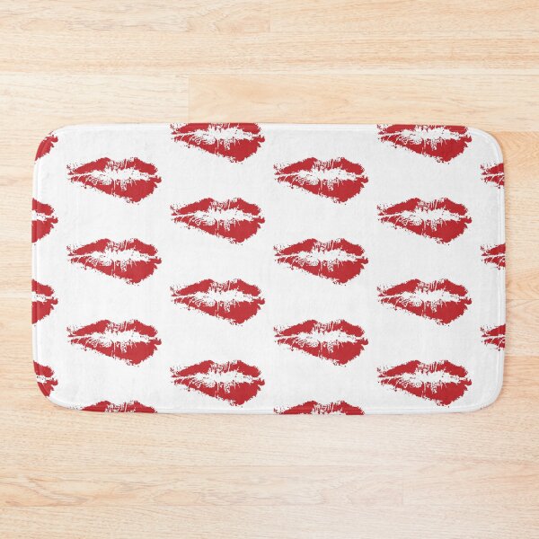 Item preview, Red Lips Pop Art – Bold Kiss Illustration designed and sold by AlisaArtDecor.