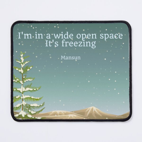 Item preview, Wide open space Mansun fan art designed and sold by Etaipal.