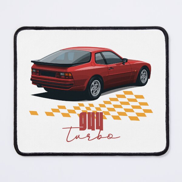 Item preview, Turbo Classic 944 Red Coupe – Retro Car Art designed and sold by Ride & Relive.