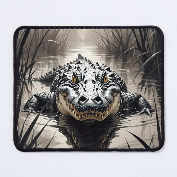 Item preview, Pencil Sketch Crocodile designed and sold by Art-Design-EM.