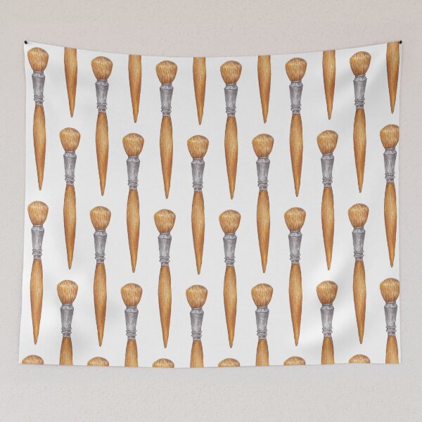 Item preview, Vintage Paintbrush – Artistic Soul Tool designed and sold by AlisaArtDecor.