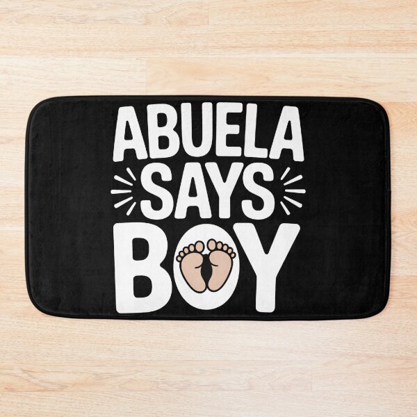 Item preview, Abuela says Boy Grandparents Shower abuela gender reveal designed and sold by BakeryDozen.