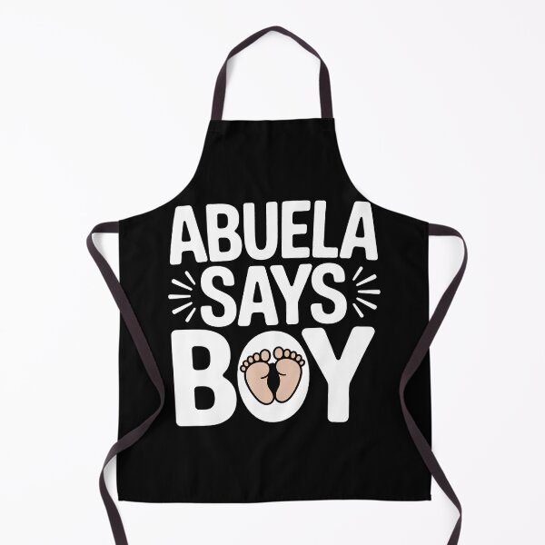 Item preview, Abuela says Boy Grandparents Shower abuela gender reveal designed and sold by BakeryDozen.
