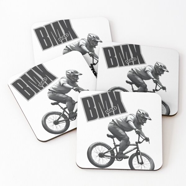Item preview, BMX Dad – Cool Rider Father Graphic for Bike Lovers designed and sold by Pixel--Threads.