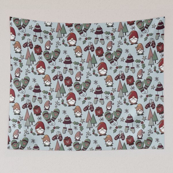 Item preview, Seré gnomo para Navidad gris designed and sold by CraftyElf.