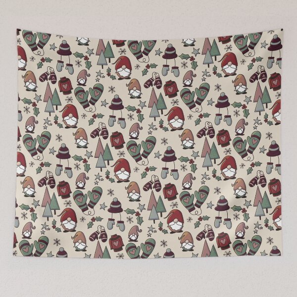 Item preview, I’ll be Gnome for Christmas cream designed and sold by CraftyElf.