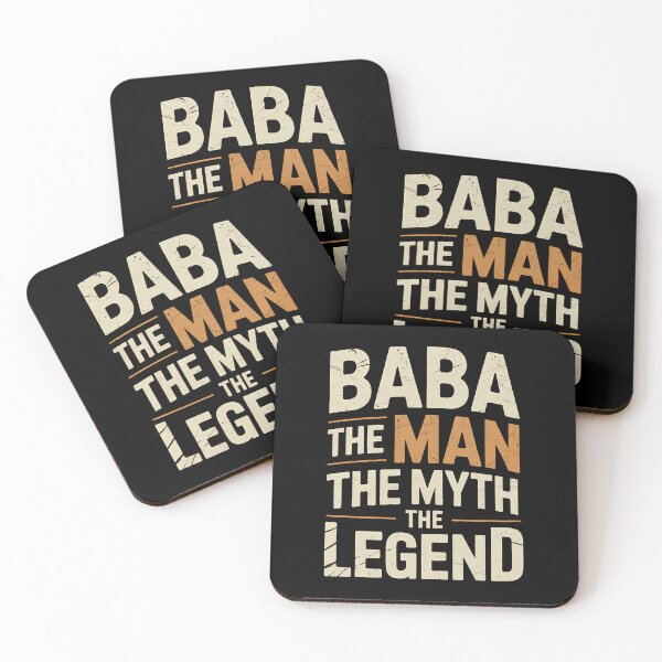 Item preview, Baba The Man The Myth The Legend designed and sold by BakeryDozen.