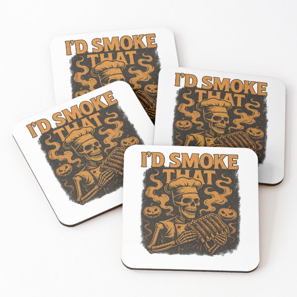 Item preview, I’d Smoke That – Funny Halloween BBQ designed and sold by LuxeGraphix.