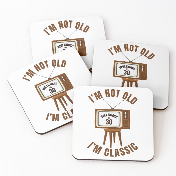 Item preview, I'm not old i'm classic Retro 30th Birthday Greeting designed and sold by Art-of-Rory.