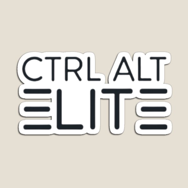 Artikel-Vorschau von STRG ALT ELITE, designt und verkauft von Cryptic-Cult.