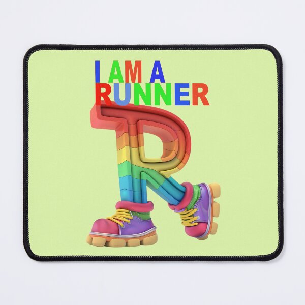 Item preview, a pair of cartoon running trainers, quirky fun design designed and sold by LoneAngel.