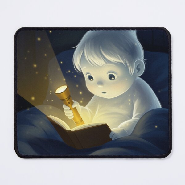 Item preview, Ghost child reading designed and sold by Uglyandcute.