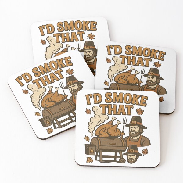 Item preview, I’d Smoke That – Smoked Turkey Funny Thanksgiving designed and sold by LuxeGraphix.