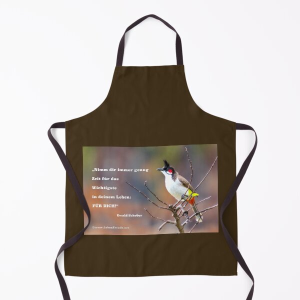 Item preview, Exotic bird & mindfulness quote – Time for yourself, the most important thing in life designed and sold by Katja LebenFreude.