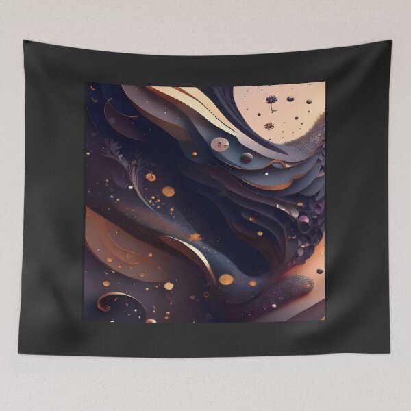 Item preview, celestial turbulance swirling colors artwork  designed and sold by NivyasArtistry.