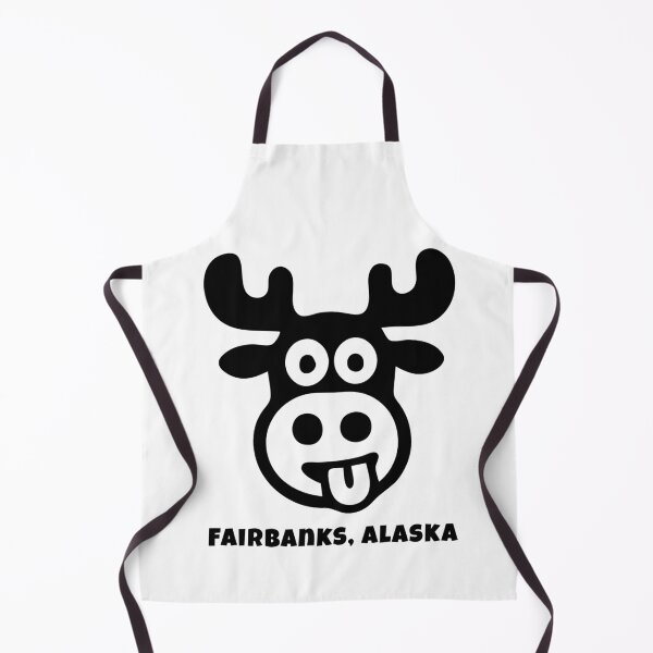 Item preview, Fairbanks, Alaska – Funny Moose Face Design designed and sold by Kathryn Creates.