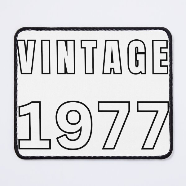 Item preview, Vintage 1977 Classic Retro Text : Black Typography Design designed and sold by AlienTechs.