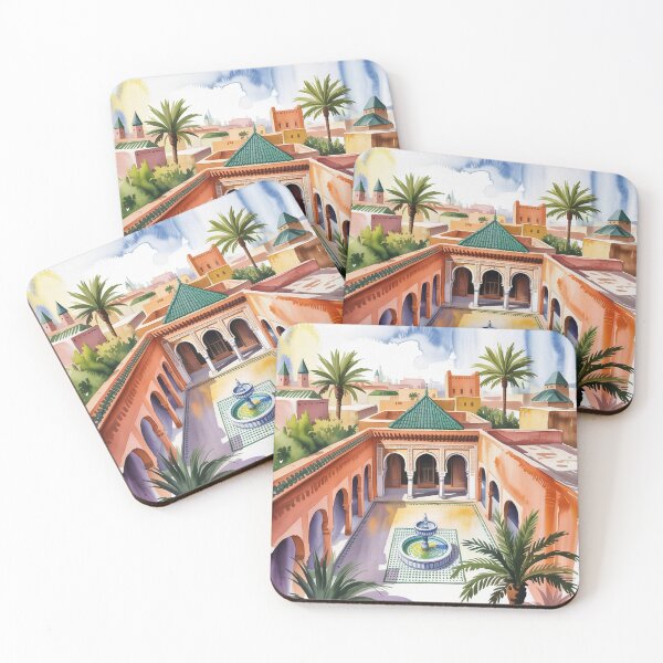 Item preview, Watercolor Morocco  designed and sold by ArtQueen777.