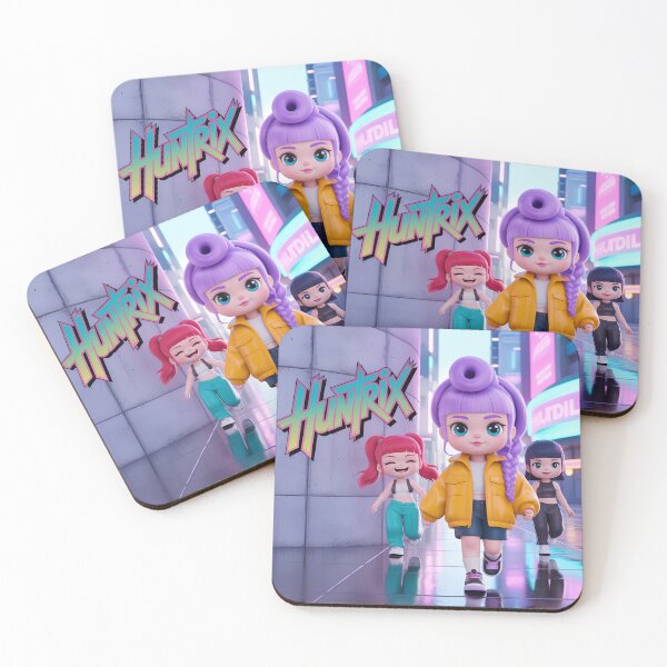 Item preview, Neon Walk – Fierce Kawaii Girls in Futuristic City designed and sold by Shiwwa.