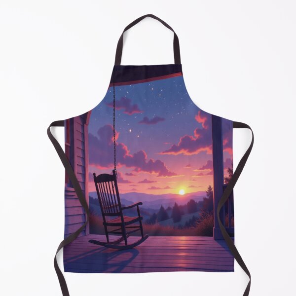 Item preview, Floating rocking chair at dusk designed and sold by FotoworldEdel.