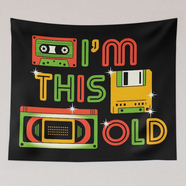 Item preview, I'm this old throwback tech designed and sold by BuxomBabe21.