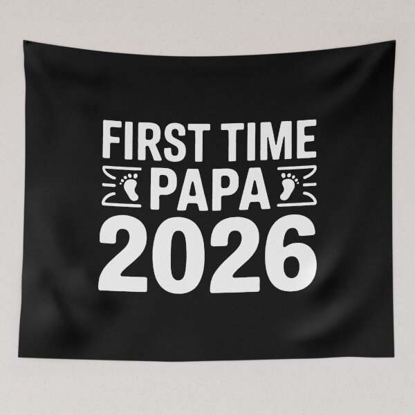 Item preview, First-Time Papa 2026 Promoted To Papa Est 2026 New Father designed and sold by BakeryDozen.
