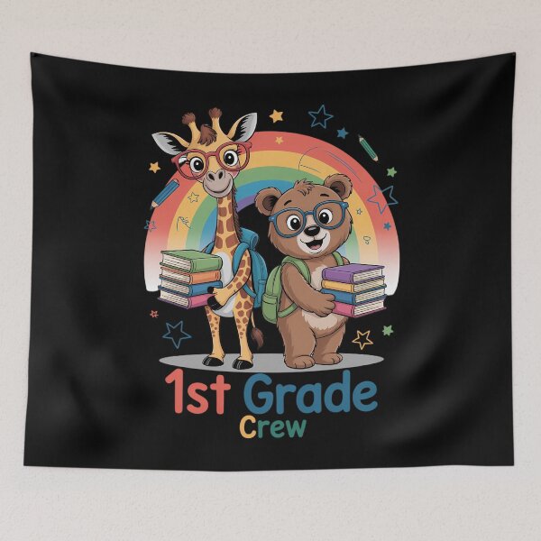 Item preview, 1st Grade First Day Of School Teacher designed and sold by WalshDrawnLaugh.