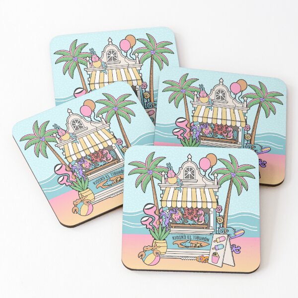 Item preview, Kiosko El Tiburón – Tropical Beach Snack kiosco designed and sold by Webstudio  2Amigos.